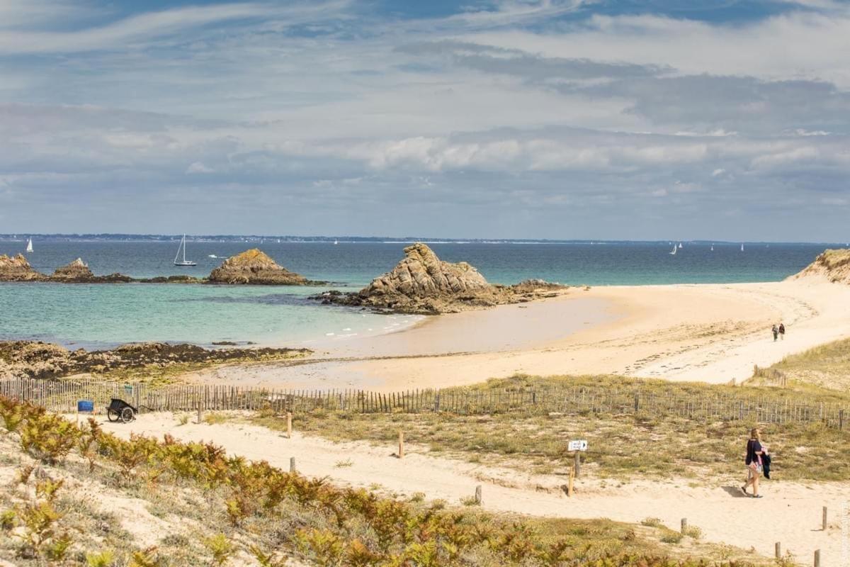 Maison 10 Pers En Bord De Mer Avec Piscine Chauffee Toute L'Annee, Spa Et Hamman Surzur Bagian luar foto