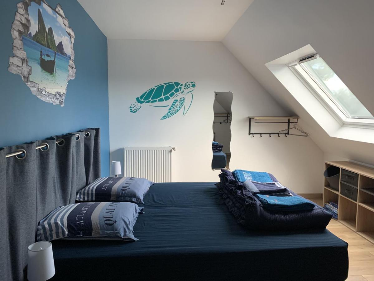 Maison 10 Pers En Bord De Mer Avec Piscine Chauffee Toute L'Annee, Spa Et Hamman Surzur Bagian luar foto